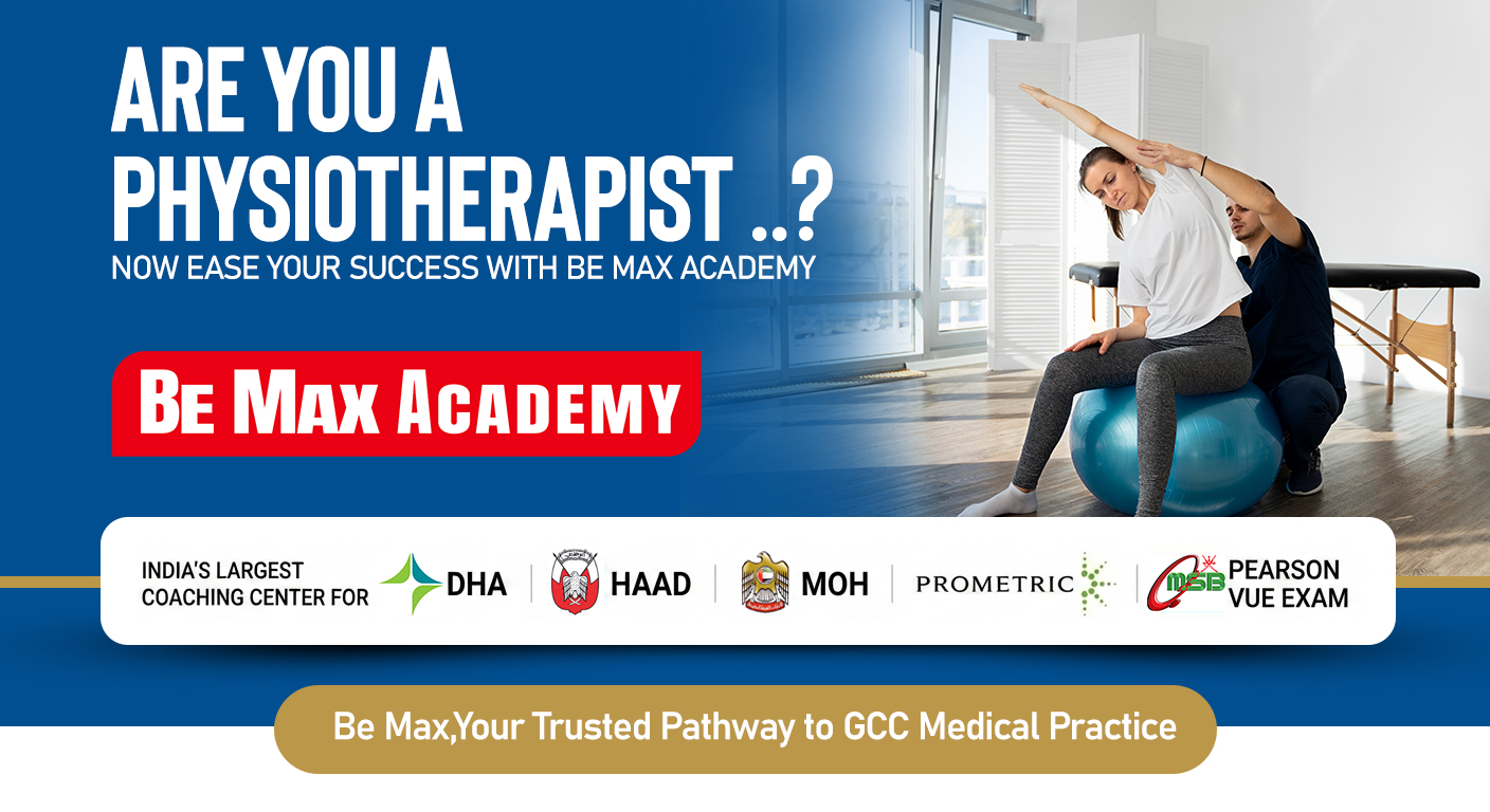 Be Max Academy — GCC physiotherapy licensing coaching for physiotherapists
