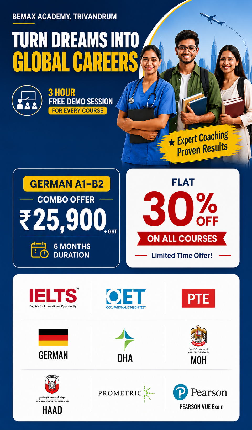 BeMax Academy — campus and learning environment
